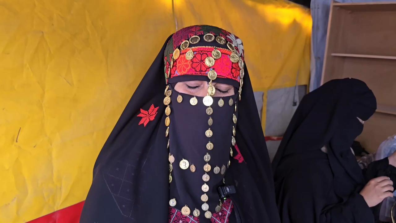 Video thumbnail for Palestinian women in Gaza continue producing for 'hope' amid ruins and despair.