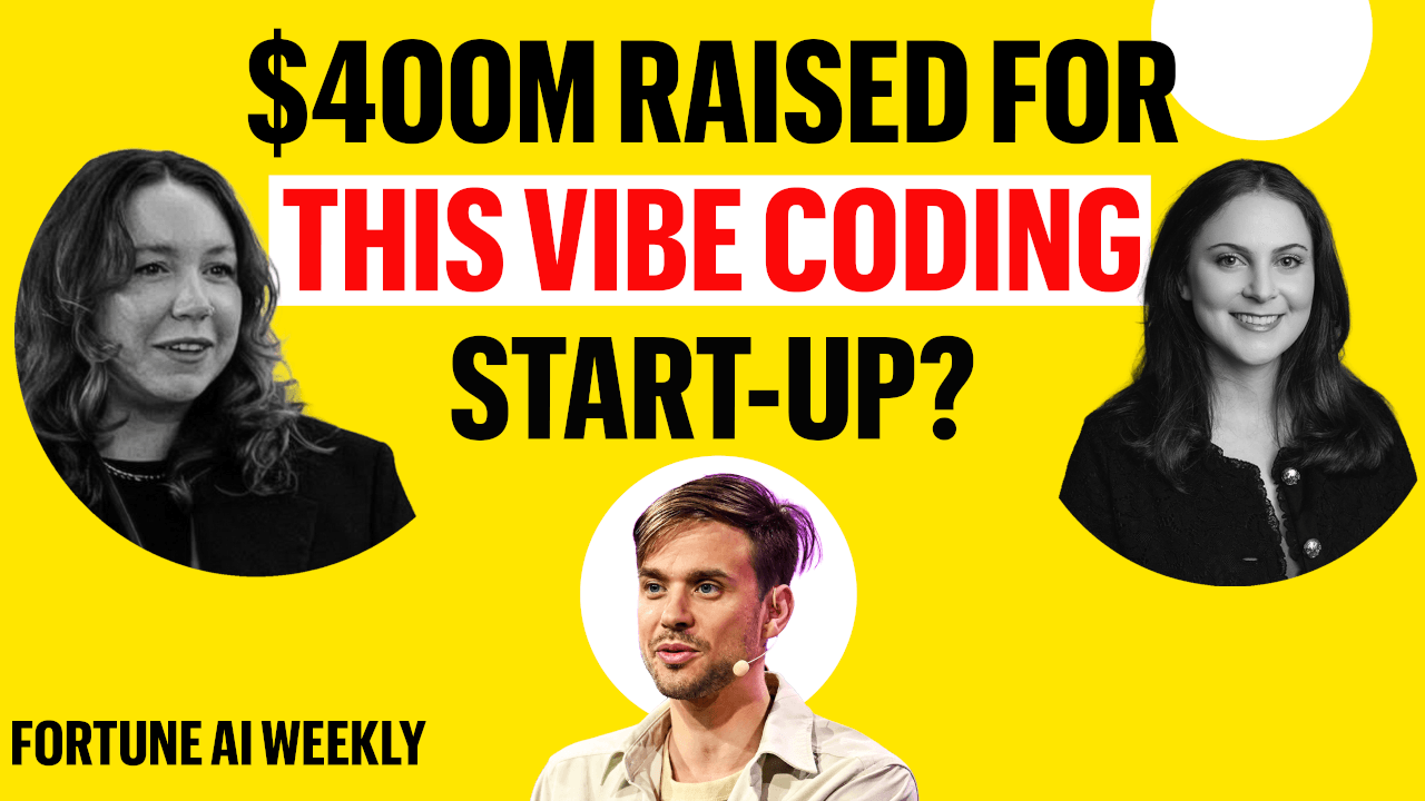 Video thumbnail for How This 3-Year-Old AI Company Became One of Europe’s Most Valuable Start-ups | Fortune AI Weekly