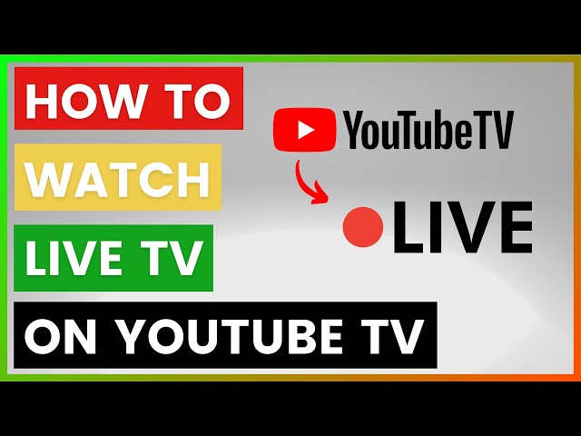 Video thumbnail for How To Watch Live TV On YouTube TV? [in 2025]