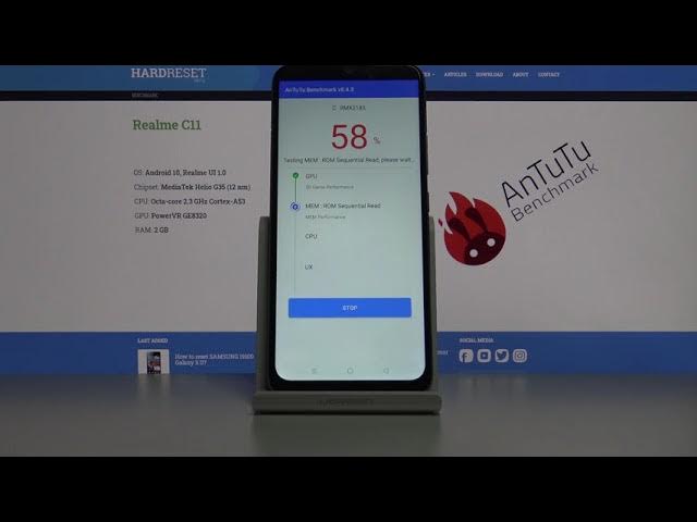 Video thumbnail for Realme C11 AnTuTu Benchmark Measure of Performance