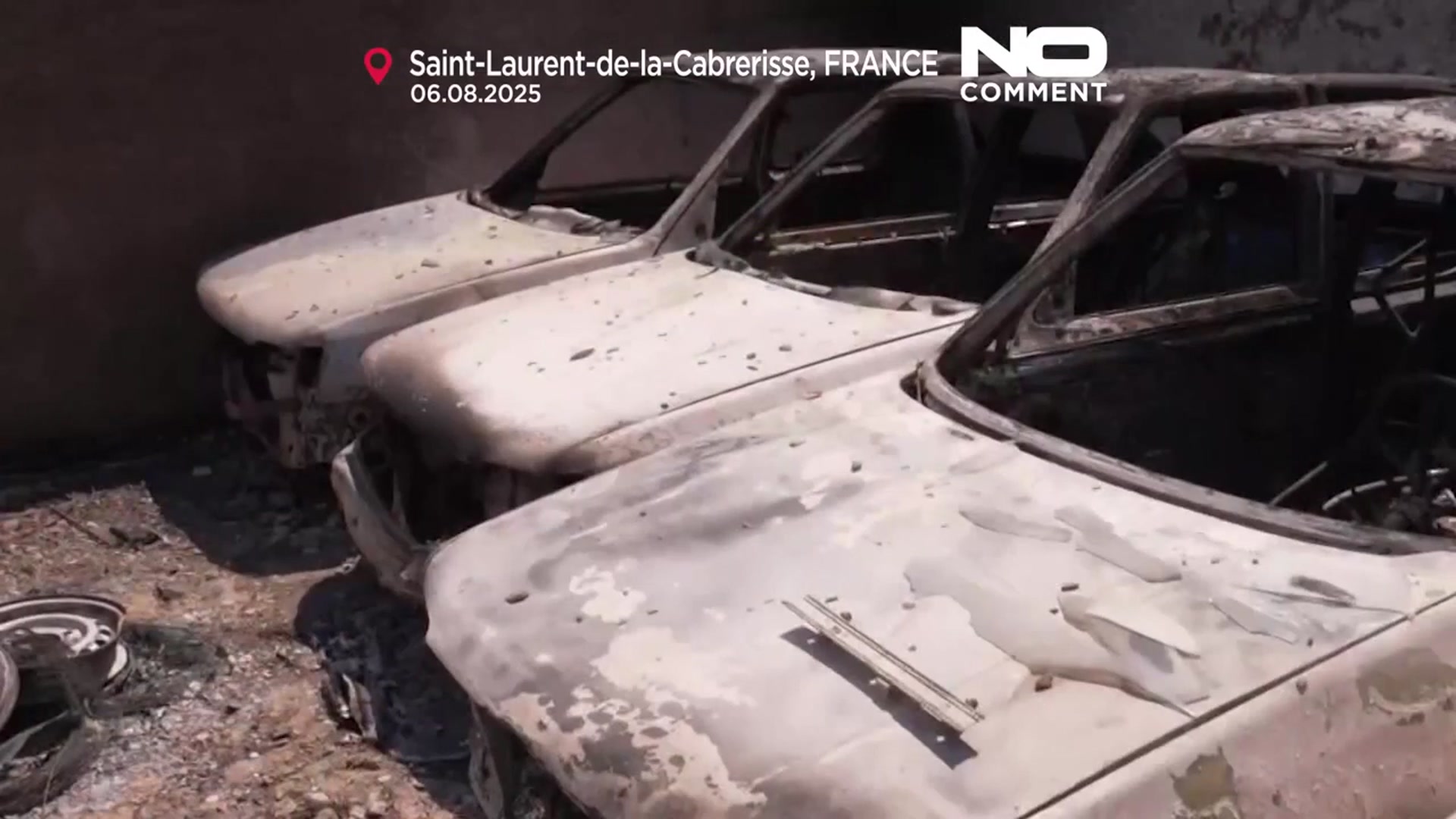 'Video thumbnail for France’s largest wildfire in decades burns 16,000 hectares in south'