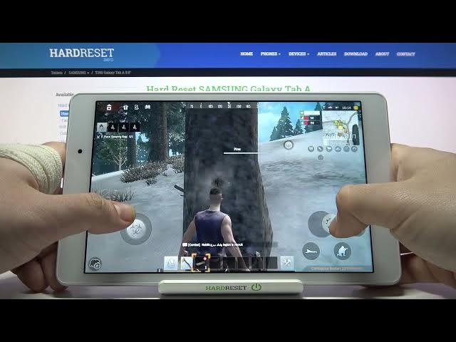 Video thumbnail for Test Game The Last Island of Survival on SAMSUNG Galaxy Tab A 8.4 2020 (LTE) | Gameplay - FPS Check
