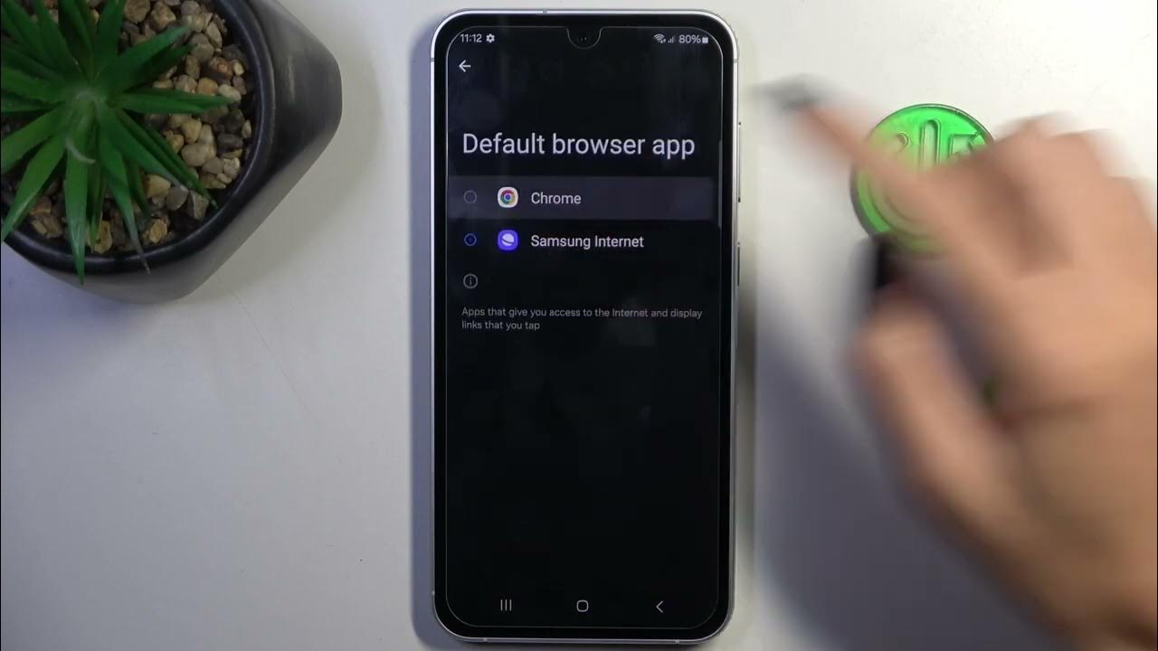Video thumbnail for How to Set Up Default Browser on Samsung Galaxy S23 FE?