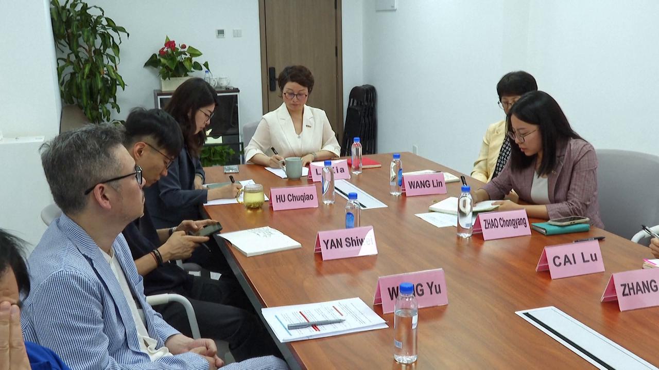 Video thumbnail for China: CCTV Video News Agency deepens cooperation with Algerian media.