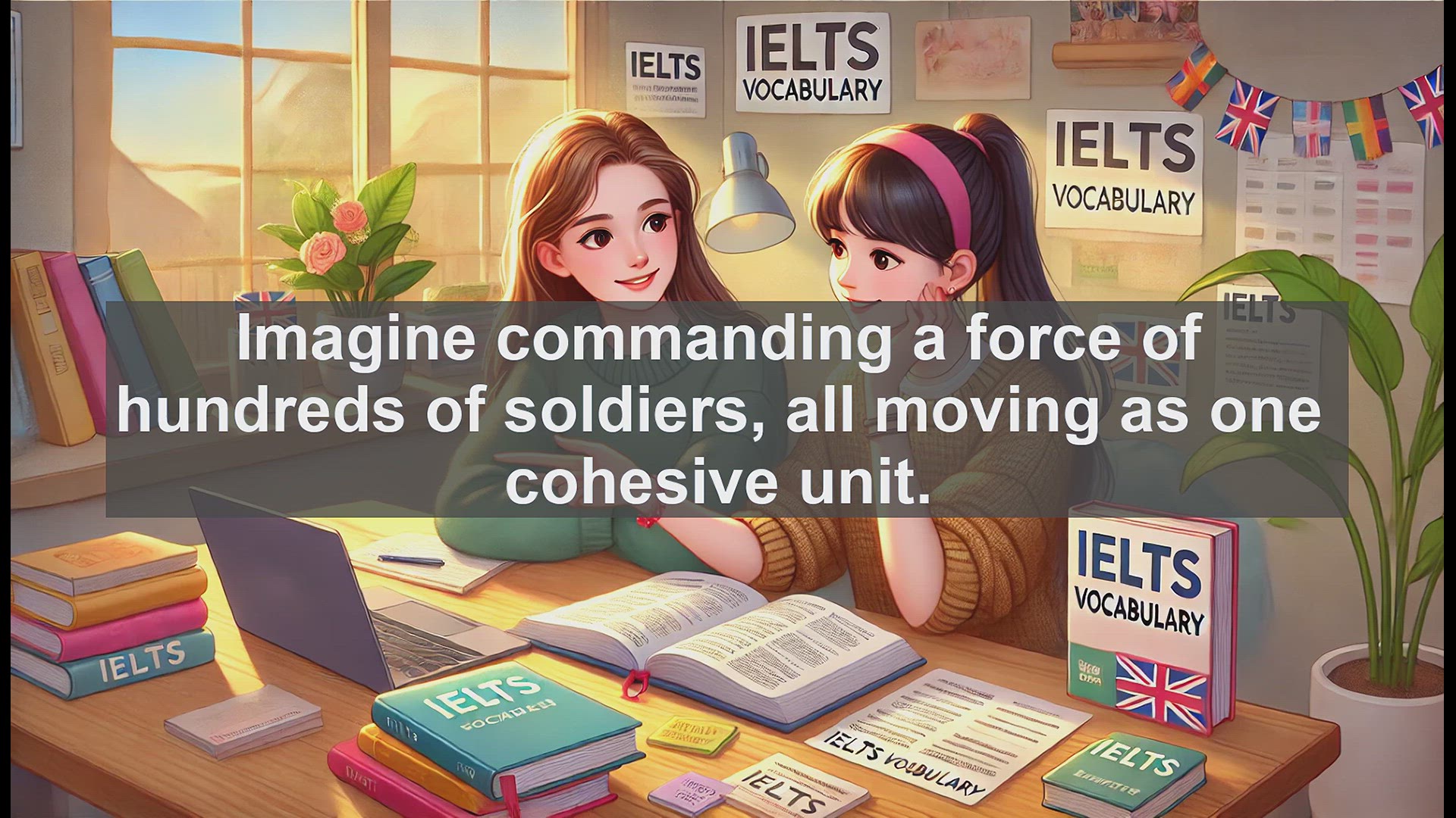 'Video thumbnail for 5000 Must Know IELTS 8.0 Vocabulary - Understanding 'Battalion': Boost Your IELTS Vocabulary'