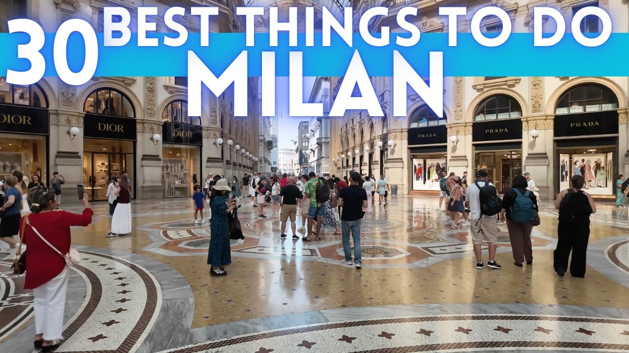 Video thumbnail for Best Things To Do in Milan Italy Travel Guide 2025 4K