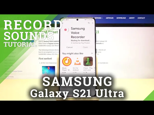 Video thumbnail for How to Record Sounds in Samsung Galaxy S21 Ultra?