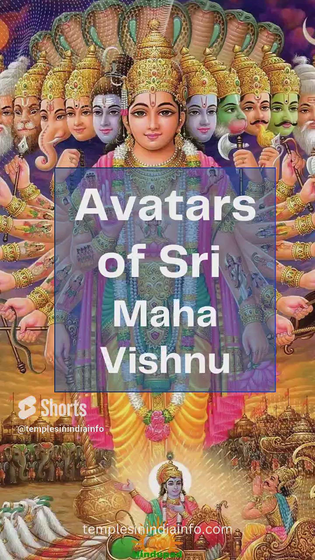 Video thumbnail for Avatars of Sri Maha Vishnu _ 10 incarnations of Sri Vishnu