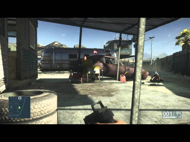 Video thumbnail for Battlefield Hardline - Ep 8 Sovereign Land: Get Gear (Use Fence) Compound Gameplay M18 A3 Unlocked