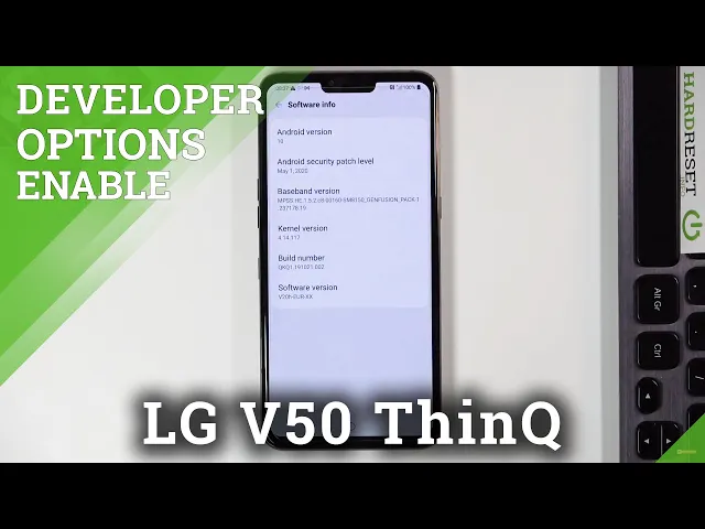 Video thumbnail for How to Enable Developer Mode in LG V50 ThinQ – Find Advanced Options
