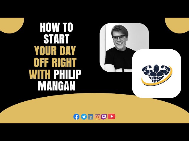 Video thumbnail for How To Start Your Day Off Right With Philip Mangan | CrazyFitnessGuy