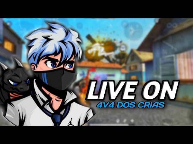 Video thumbnail for 🔥LIVE ON🔥4X4 COM ESCRITOS🔥RUMO AOS 2K DE ESCRITOS FREE FIRE🔥