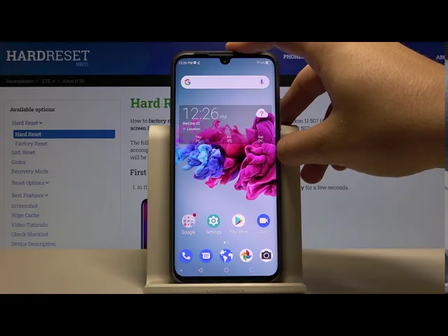 Video thumbnail for How to Set Up Face Unlock on ZTE Axon 11 5G - Configure Face Recogintion