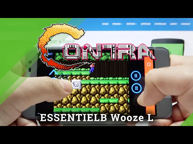 Video thumbnail for Contra NES Gameplay Test on EssentielB Wooze L – How to play Contra