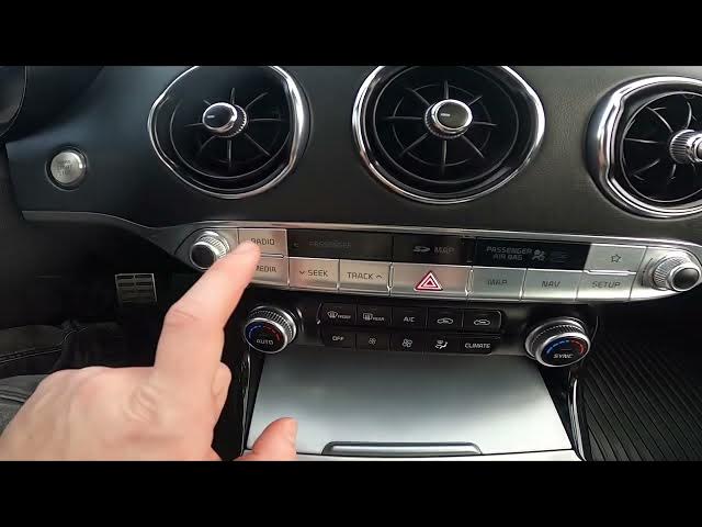 Video thumbnail for How to Enable or Disable Sound Clarify Function in Kia Stinger ( 2017 - now )