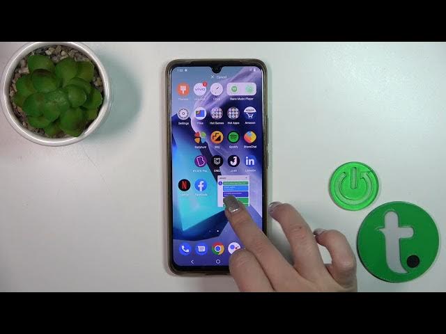 Video thumbnail for How to Add & Remove Home Screen Widgets on VIVO T1 PRO 5G / Manage Display Settings