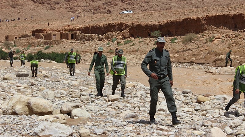 Video thumbnail for Body recovered in search for two missing US soldiers in Morocco