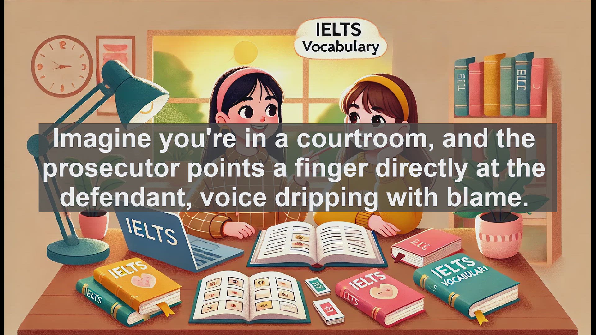 'Video thumbnail for 5000 Must Know IELTS 8.0 Vocabulary - Mastering 'Accusatory': A Key Word for IELTS Band 8.0'