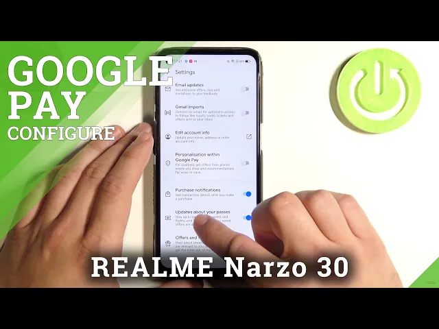 Video thumbnail for How to Manage Google Pay on REALME Narzo 30 - Set Up Google Pay