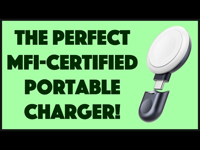 Video thumbnail for ANKER Portable Magnetic Charger for Apple Watch -- REVIEW
