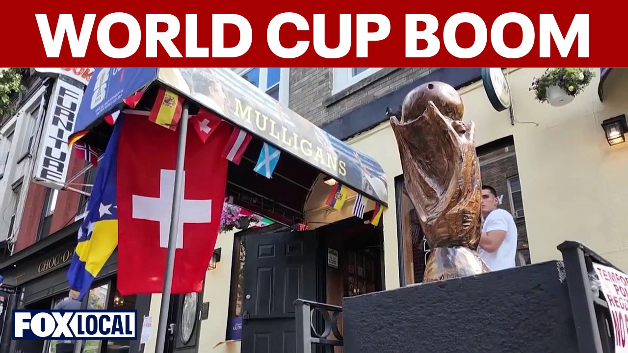Video thumbnail for World Cup crowds bring big  business to New York, New Jersey