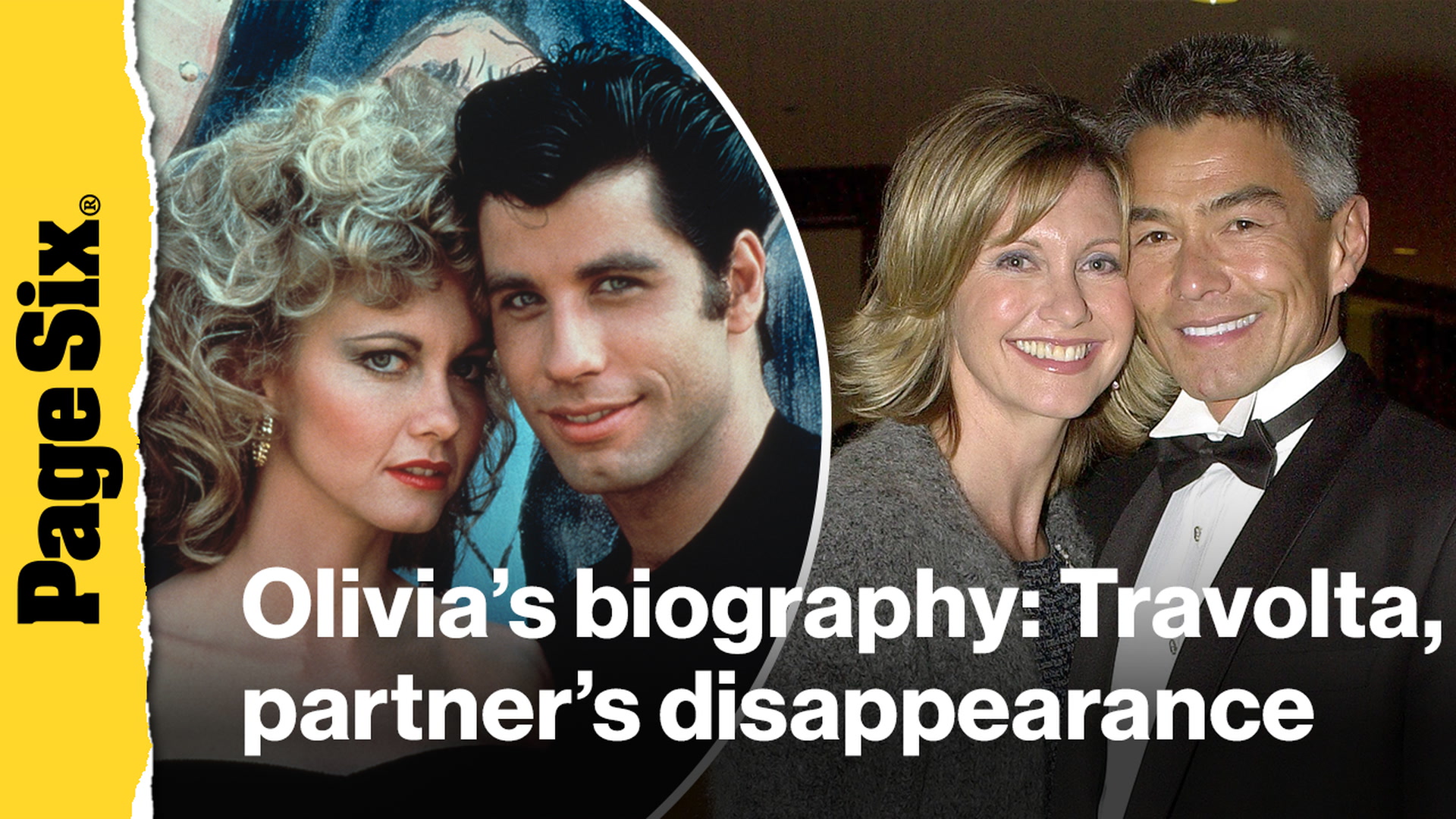 Video thumbnail for Olivia Newton-John biography addresses her partner after his mysterious disappearance, and John Travolta chemistry