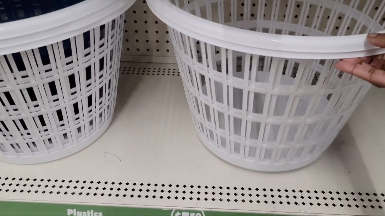Video thumbnail for Cut up a Dollar Store laundry basket for this BRILLIANT Christmas idea!