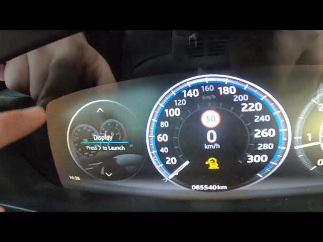 Video thumbnail for How to Change Info Panel Mode in Jaguar F-Pace ( 2015 - now ) | Adjust Instrument Cluster