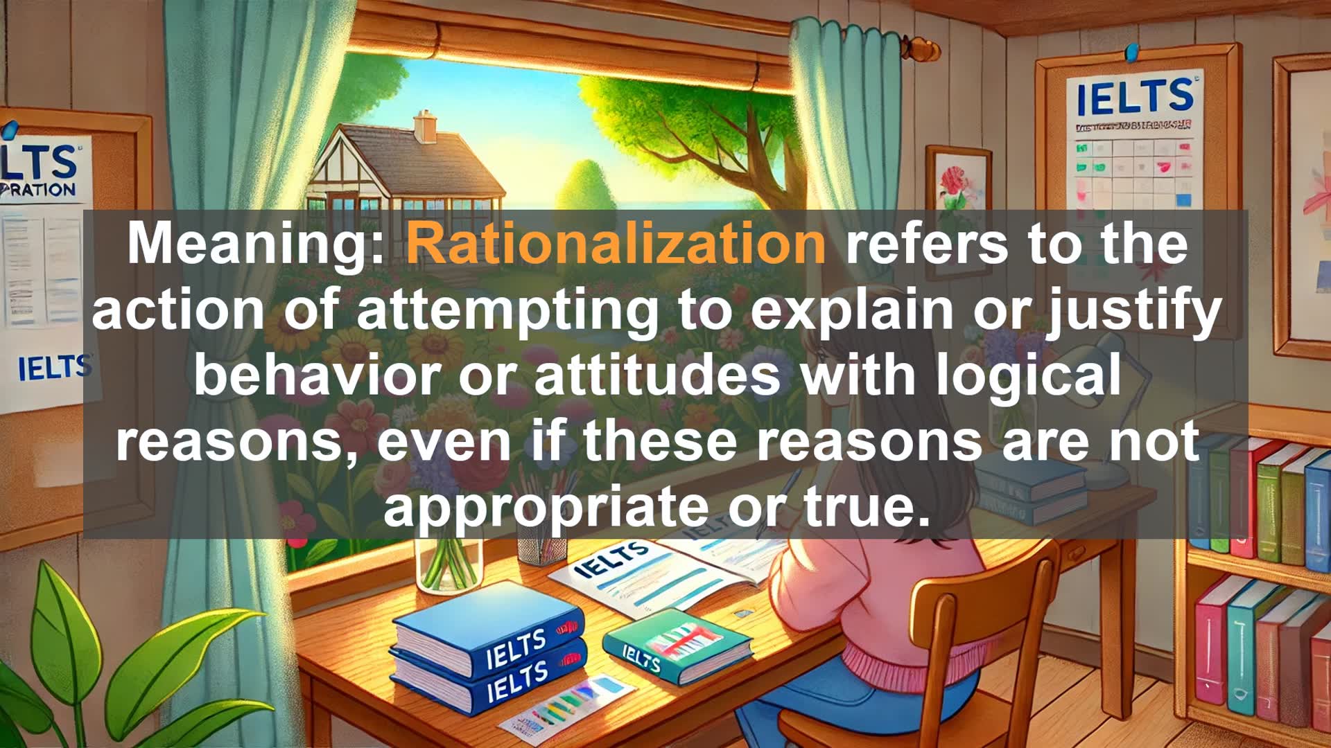 'Video thumbnail for 2000 Must Know IELTS 9.0 Vocabulary - IELTS Vocabulary: Understanding 'Rationalization''