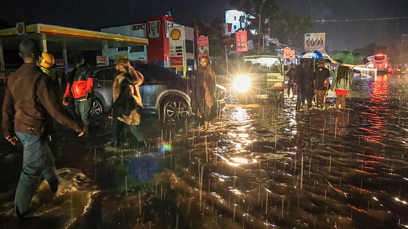 Video thumbnail for Flash floods in Kenya have killed at least 81 and displace thousands