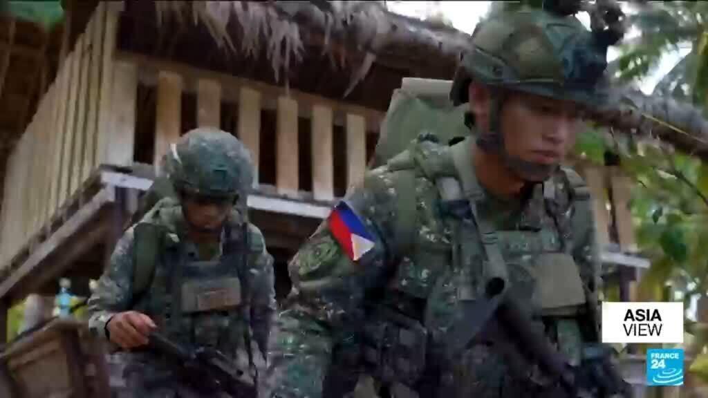 Video thumbnail for FRANCE 24 report: Over 17,000 US and allied troops take part in Balikatan drills