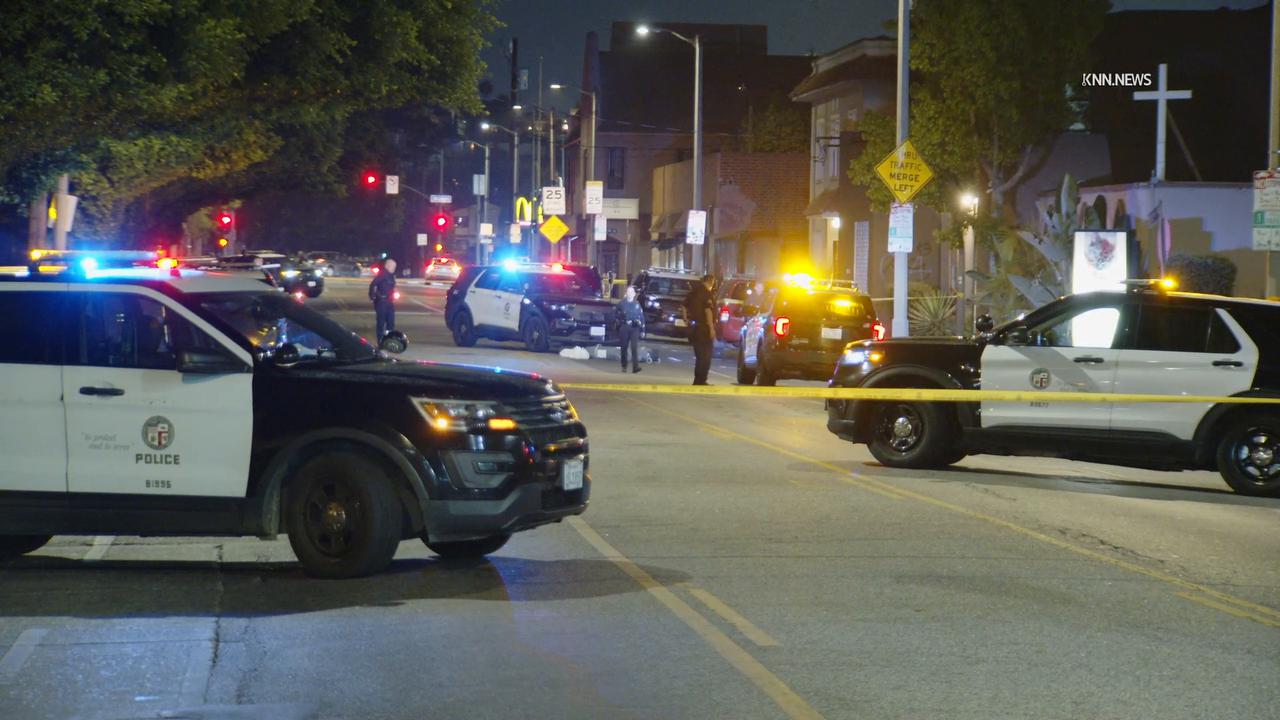 Video thumbnail for US, Los Angeles: East Hollywood Fatal Shooting.