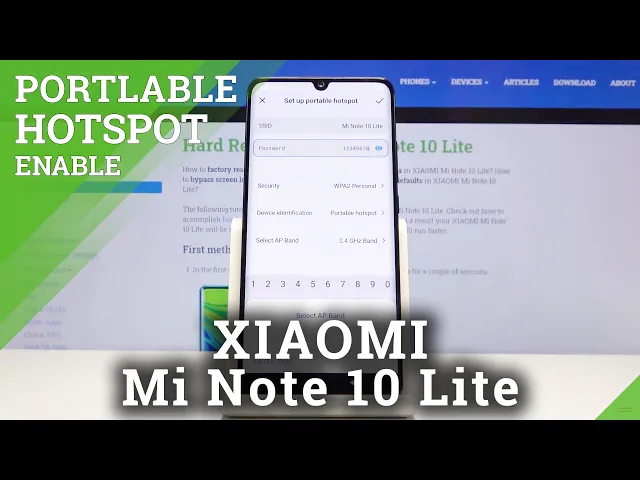 Video thumbnail for How to Enable Portable Hotspot in Xiaomi Mi Note 10 Lite - Network Sharing Method