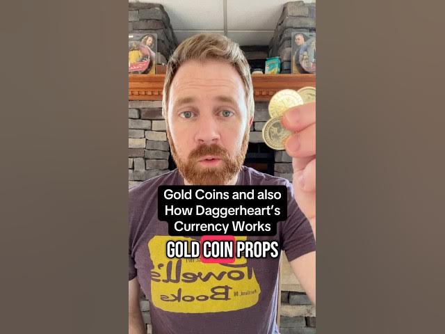 Video thumbnail for Daggerheart’s currency system explained using prop coins