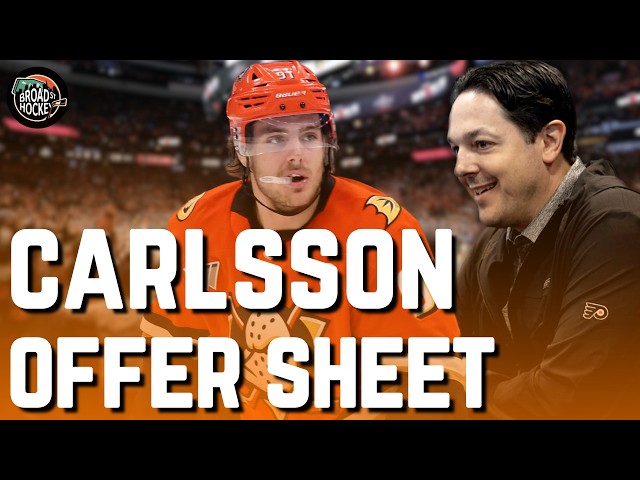 Video thumbnail for Flyers Offer Sheet Leo Carlsson (5x$18M) + Claude Giroux is Coming Home