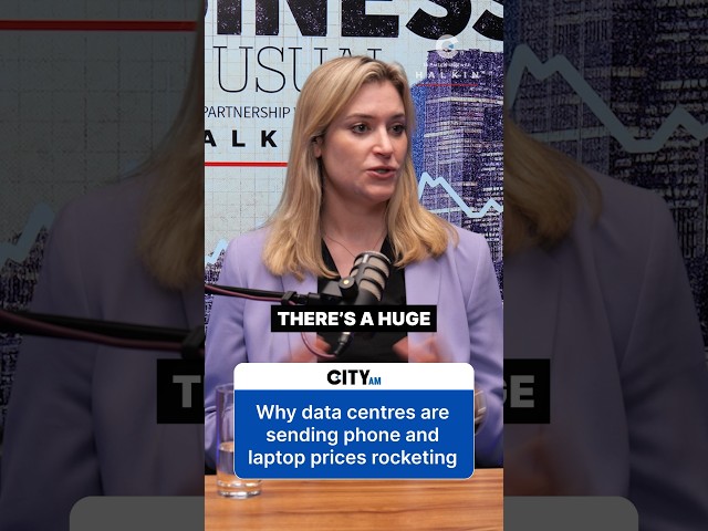 Video thumbnail for Why data centres are sending phone and laptop prices rocketing 💻📱
