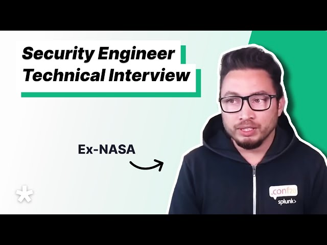 Video thumbnail for FULL Security Engineer Technical Interview
