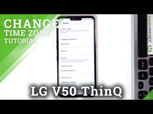 Video thumbnail for How to Change Date & Time in LG V50 ThinQ – Find Time Zone Settings