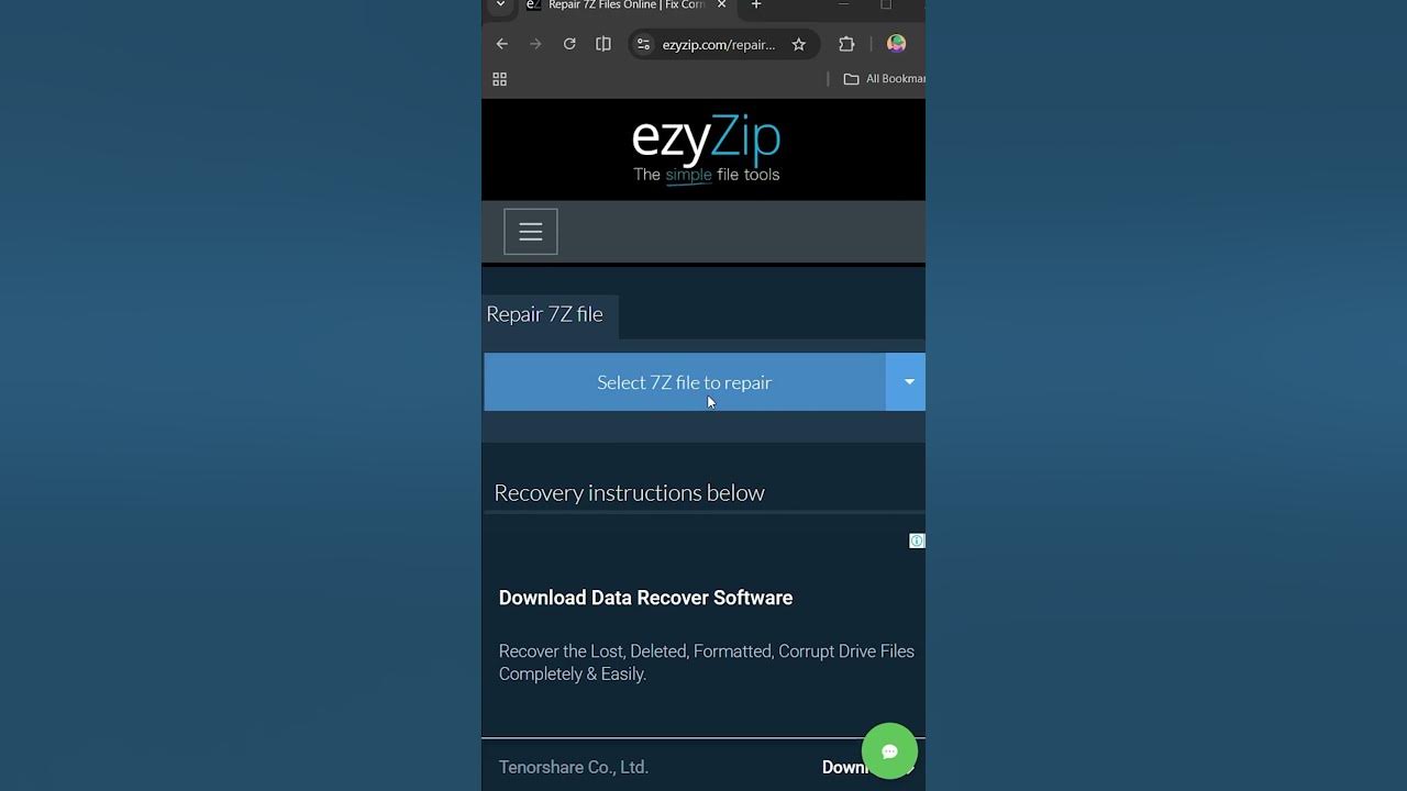 Video thumbnail for 📦 How to Fix Corrupted 7Z Files Online Free | No Software Installation Required