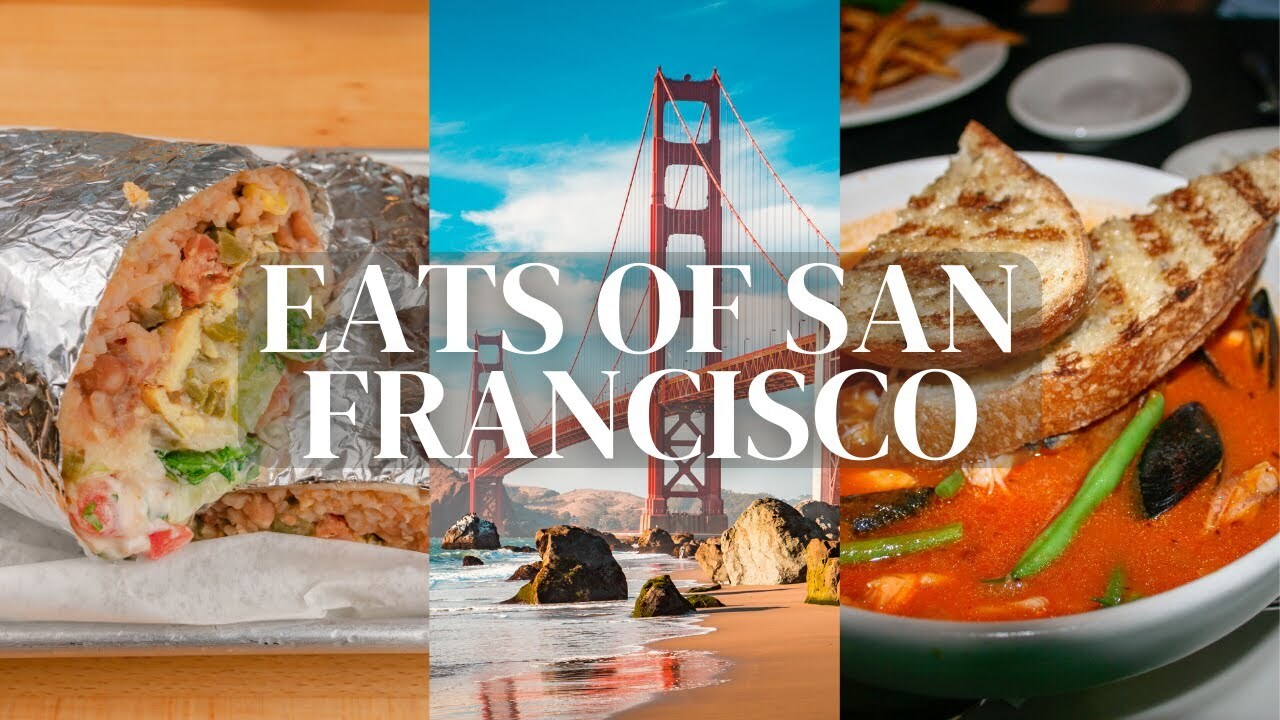 Video thumbnail for The Eats of San Francisco - Sourdough to Steam Anchor & More