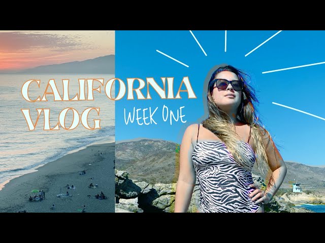 Video thumbnail for California Vlog Week 1 | San Diego & Santa Monica