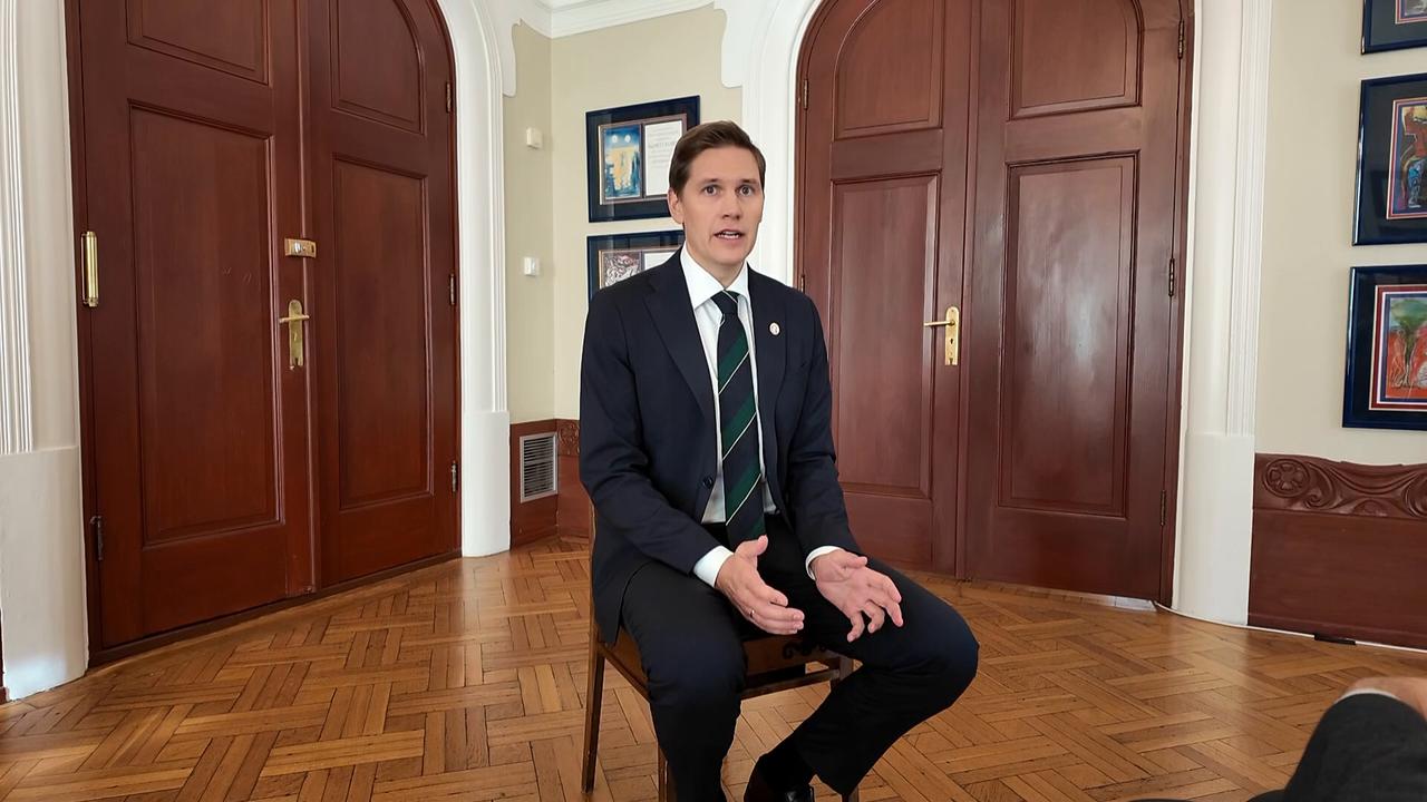 Video thumbnail for Norway: Norwegian Nobel Committee chair.