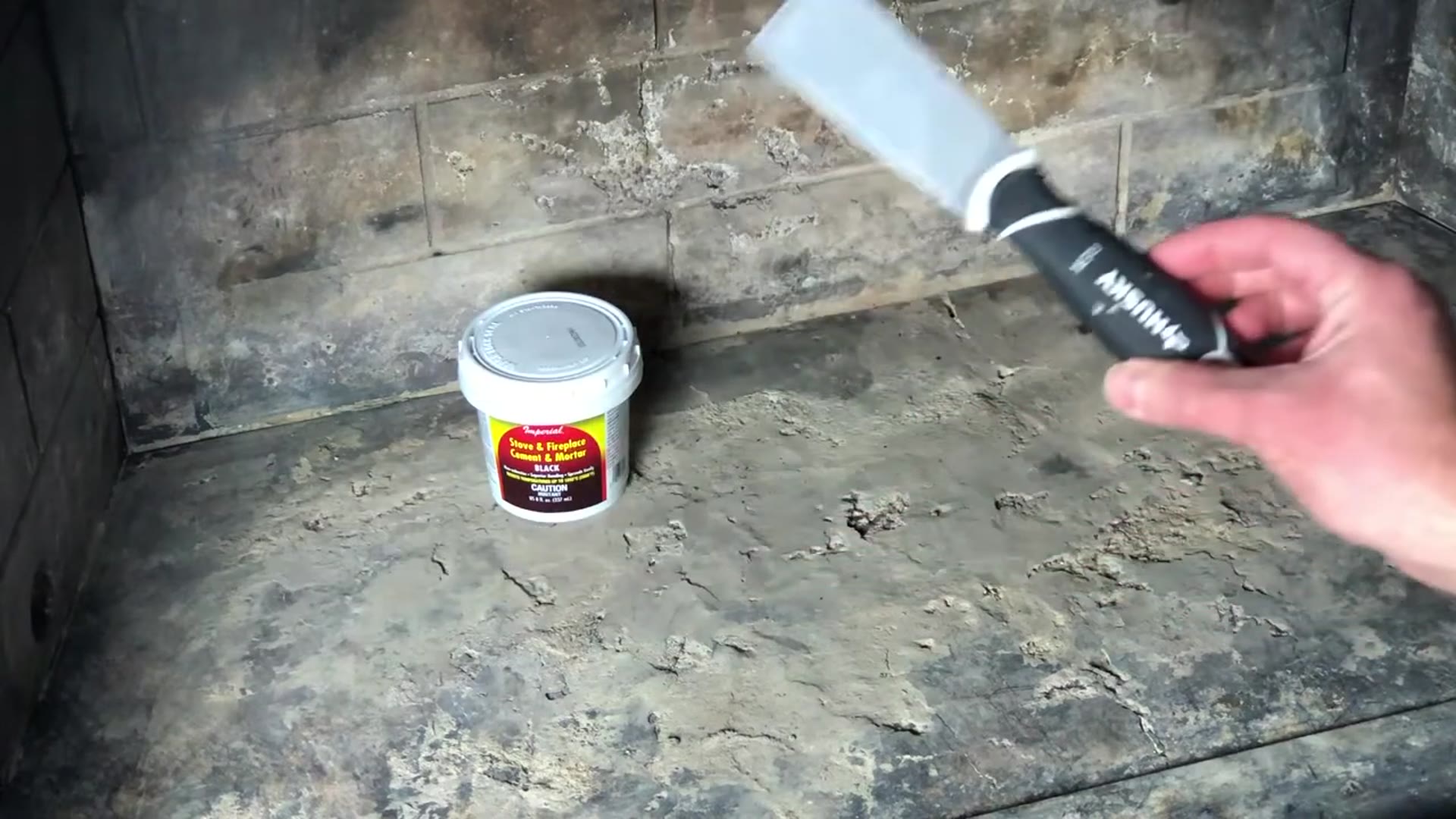 Video thumbnail for How to Fix Cracks in Your Fireplace. Fire Box Repair(720P_HD)