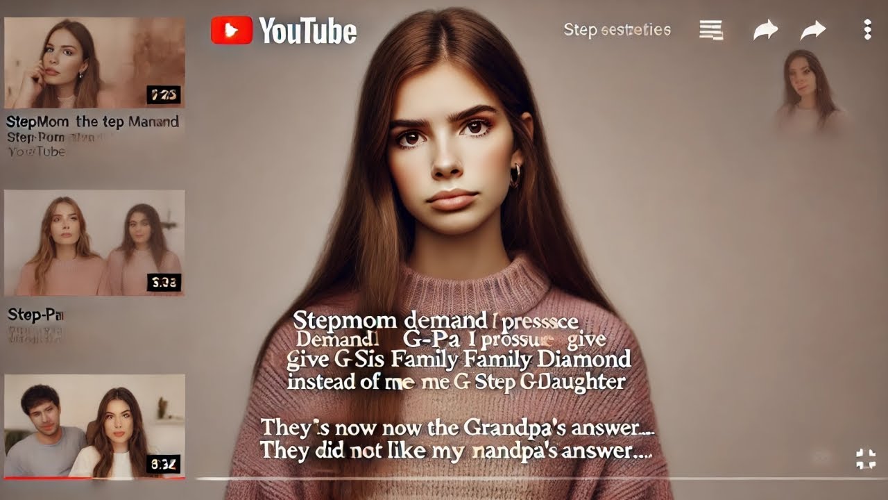 Video thumbnail for Step Mom Demands I Pressure G Pa To Give Step Sis The Family Diamond Instead Of Me Cos She's AITA