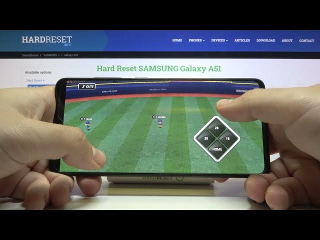 Video thumbnail for Samsung Galaxy A51 Baseball 9 Gameplay Test