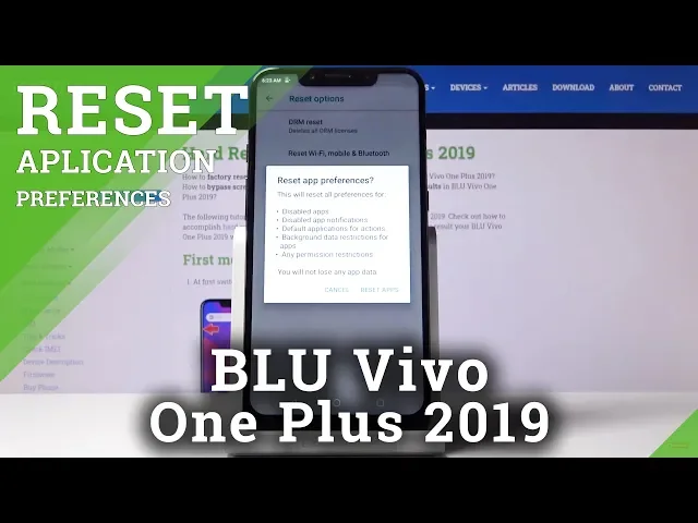 Video thumbnail for How to Reset App Settings in BLU Vivo One Plus 2019 – Erase App Data