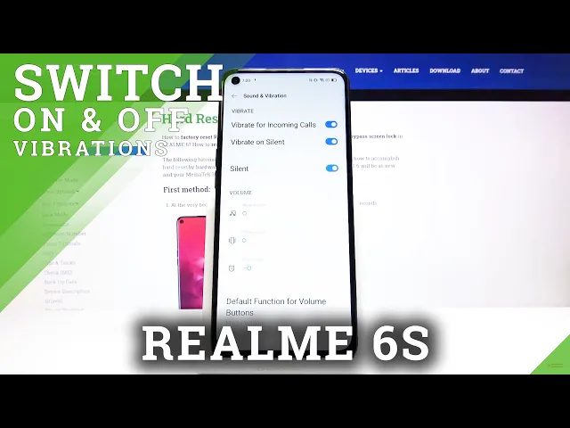 Video thumbnail for How to Find Vibration Settings in REALME 6s – Turn On / Off Vibration