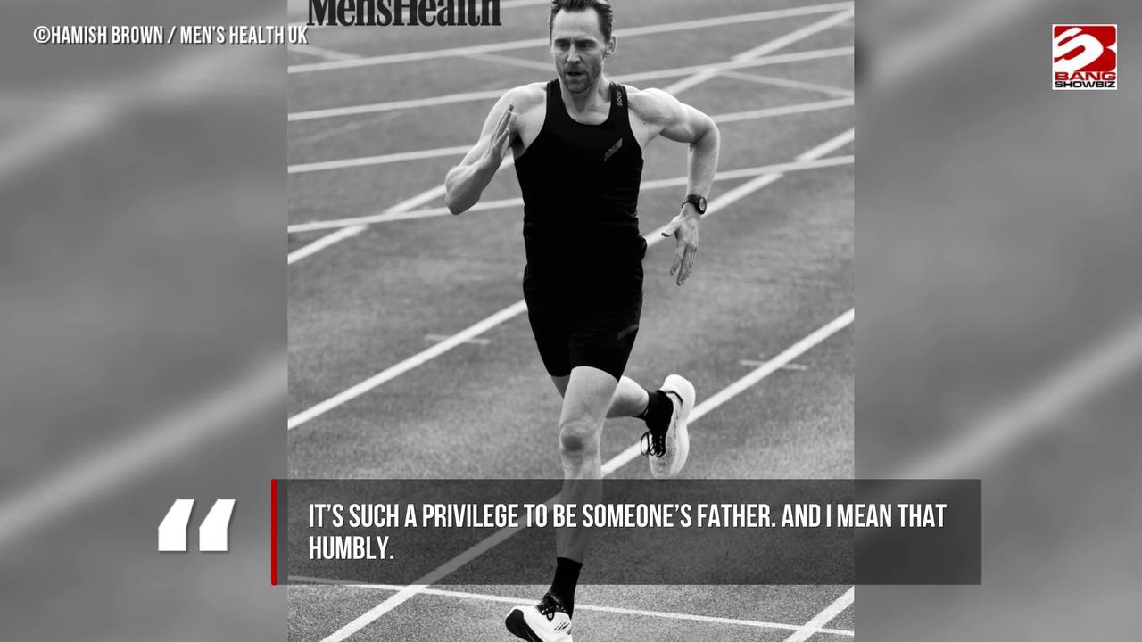 Video thumbnail for Tom Hiddleston has insisted it’s a 'privilege' to be a father.
