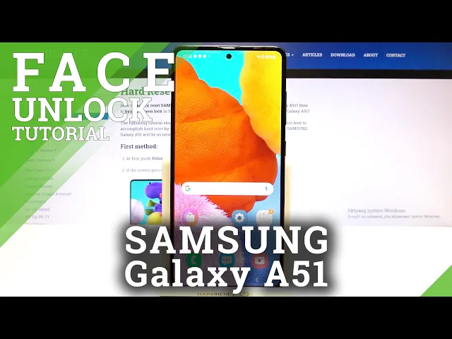 Video thumbnail for SAMSUNG Galaxy A51 - How To Setup Face Unlock