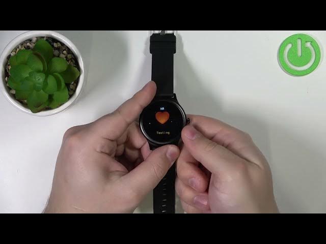 Video thumbnail for How to Measure Heart Rate on COLMI V31